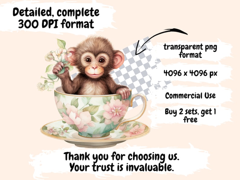 Playful Monkeys Clipart
Monkey PNG Graphics
Monkey Illustrations
Whimsical Monkey Clipart Art
Digital Monkeys Clipart Download
Adorable Monkey Designs
Monkey Clip Art Set
Charming Monkey Graphics
Monkeys Digital Art
Watercolor Monkey Illustations
