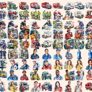 Medical Emergency Transport: Ambulance Icons Collection
First Responder Fleet: Ambulance Clipart Set
Emergency Response Icons: Ambulance Illustrations Pack
Ambulance Fleet: Medical Transport Clipart Collection
Ambulance Icons and Illustrations Pack