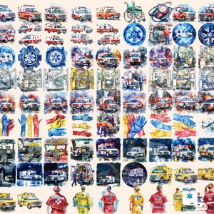 Medical Emergency Transport: Ambulance Icons Collection
First Responder Fleet: Ambulance Clipart Set
Emergency Response Icons: Ambulance Illustrations Pack
Ambulance Fleet: Medical Transport Clipart Collection
Ambulance Icons and Illustrations Pack