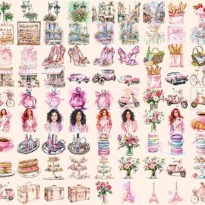 Hand drawn Bonjour Paris clipart, black and white Eiffel Tower PNG download
Cartoon Bonjour Paris clipart, colorful macarons and cafe illustration for scrapbooking
Rustic Bonjour Paris clipart, vintage Arc de Triomphe digital art download France