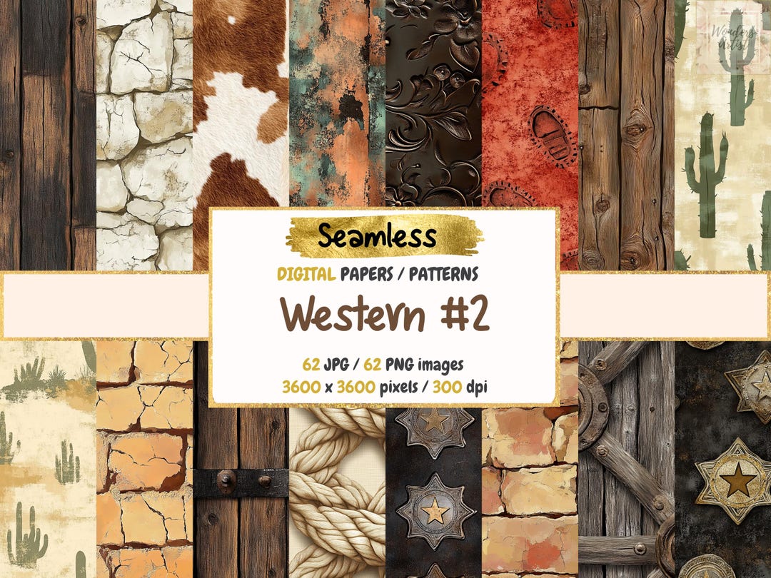 Rustic Western Texture Western Digital Paper: Rustic Cowboy Textures (commercial Use) - Etsy