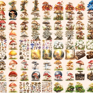 Enchanting Mushroom Watercolor Clipart
Whimsical Illustrations of Colorful Mushrooms
Forest Toadstool Images
Digital Mushroom Clipart Download
Mushroom Clip Art Set
Picturesque Graphics Depicting Vibrant Mushrooms in Nature
Mushroom Digital Art PNG