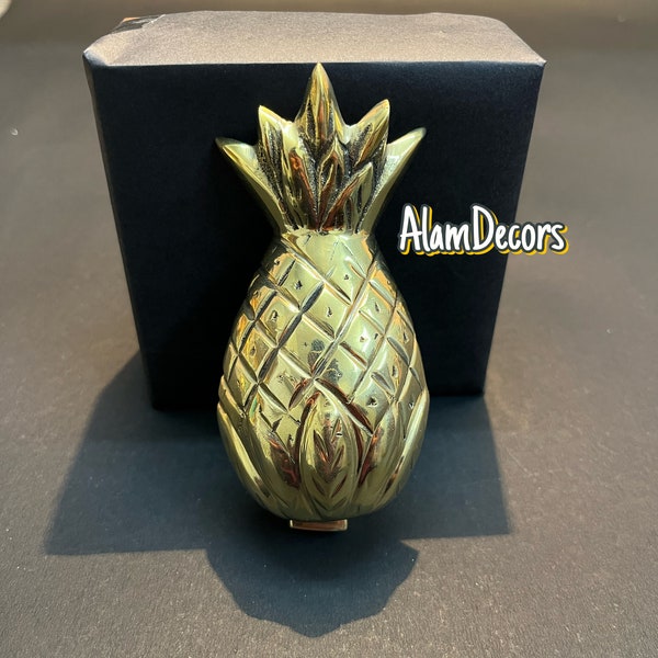Brass Pineapple Etsy
