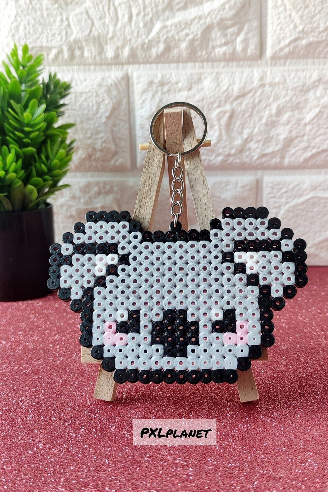 Koala Hama Bead Key Chain Perler Bead Etsy