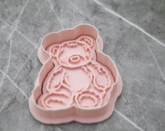 Teddybär Ausstechform und Stempel