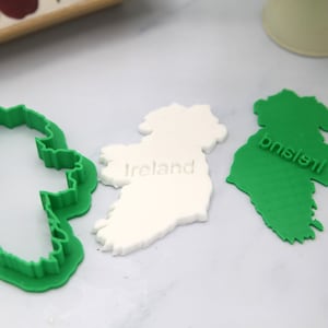 Irland Ausstechform und Stempel (beide enthalten)
