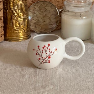 Handgefertigte Keramik Kaffeebecher / handgemachte Keramikbecher Bild 2