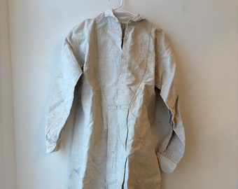 Antique French Linen Smock, 19th Century Workwear Chemise - Etsy
