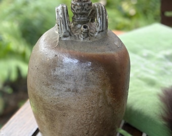 RARE 19th Century French Cruche / Water Jug / Antique French Vessel / Ceramic / French Antique Decor / French Cottage Core / Chateau Core