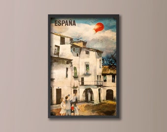 Collection of Vintage Spanish Posters / Circa 1970s