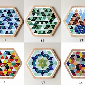 Mosaic kit diy coaster kit for adults craft kit make your own coaster arts and crafts kit for teen stained glass kit for beginner mosaic kit image 8