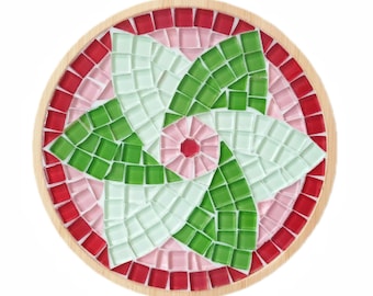 Diy craft kit for adults mosaic kit diy mosaic coaster trivet home hobby arts and crafts project craft kits for kids party stained glass kit