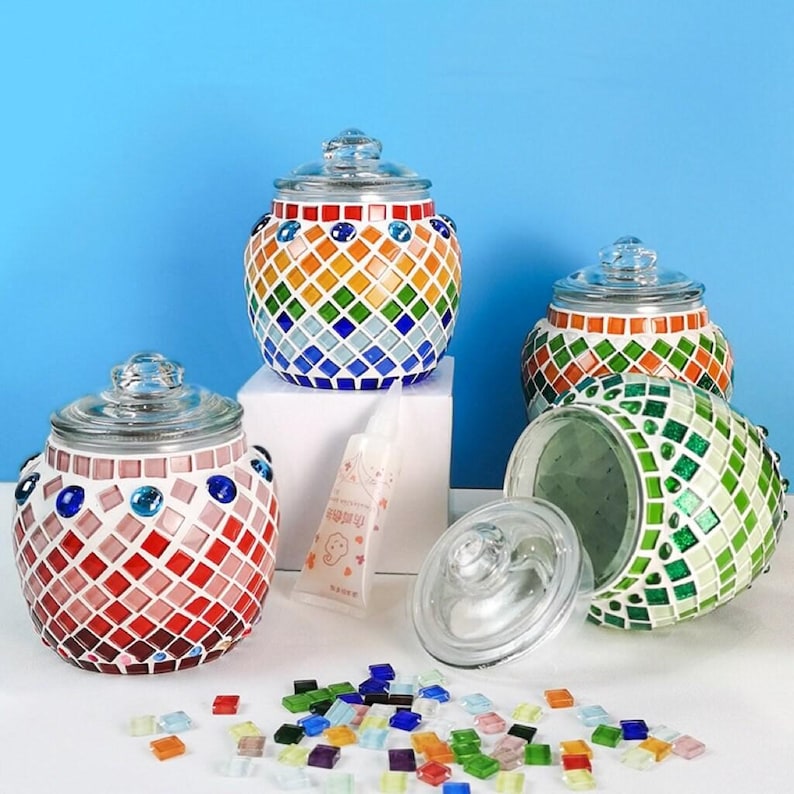 diy-mosaic-jar-kit-craft-project-for-kids-adults-etsy