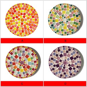 Diy craft kit for adults mosaic kit diy mosaic trivet kit home hobby wall art and craft kit for kids party make your own mosaic trivet kit zdjęcie 8