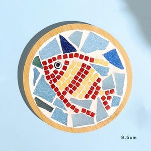 DIY Mosaic Coaster Kit: Craft Project for Adults & Kids