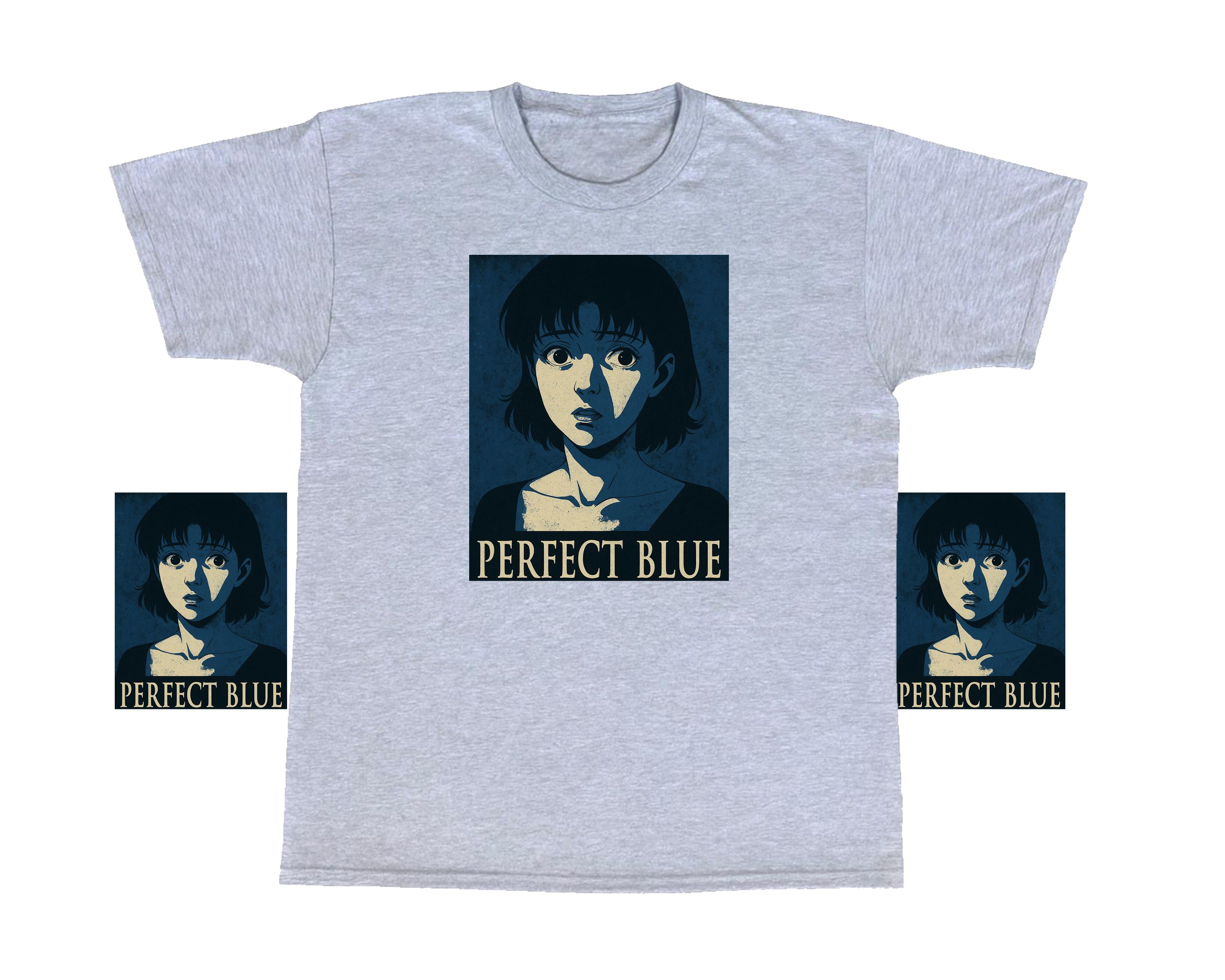 パーフェクトブルーTシャツ | 今敏アニメTシャツ | 90年代カルト