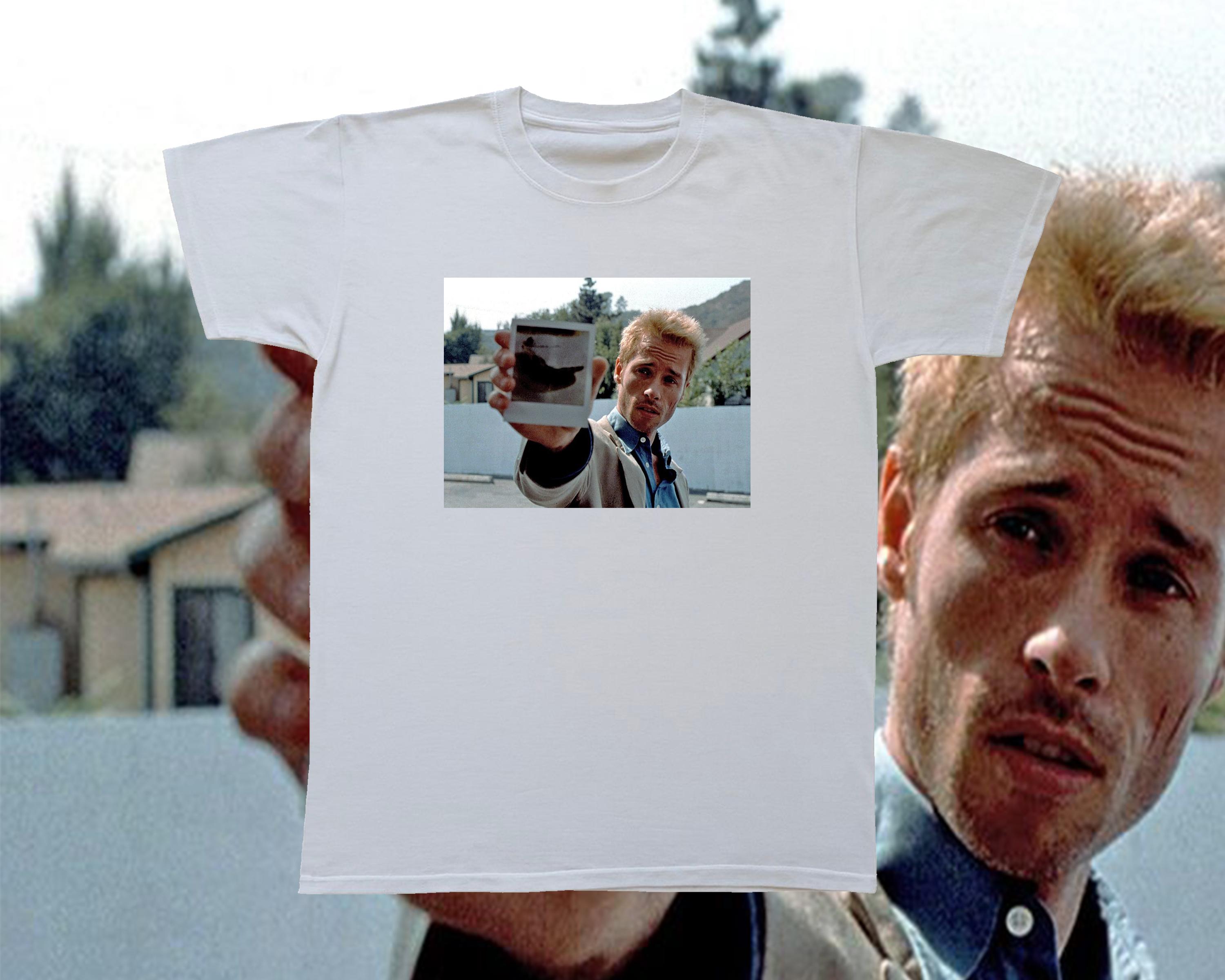 Memento Film T-shirt – Christopher Nolan Cult Movie Graphic 