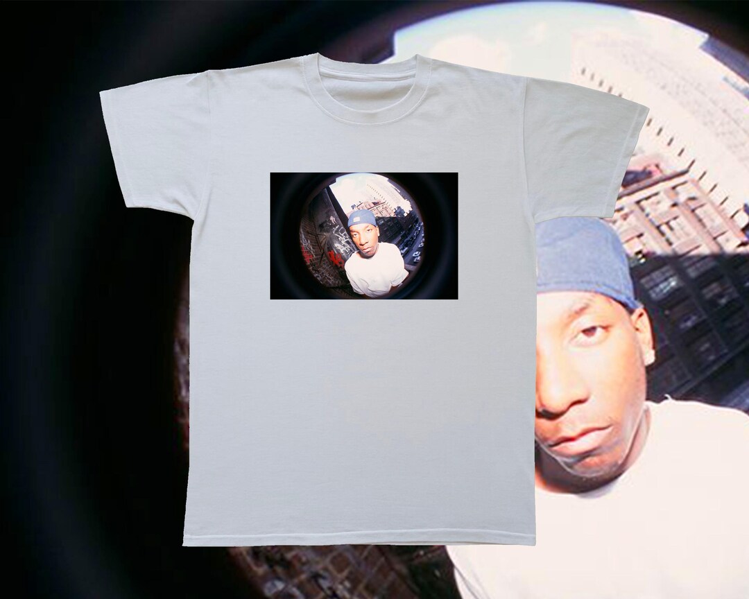 Big L Rap T-shirt – 90s Hip Hop Music Photo Print Streetwear, 100% ...