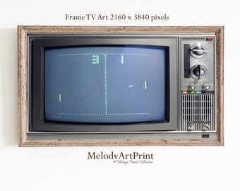 Vintage Hitachi 13GA1B Solid State Color TV 1994 Retro