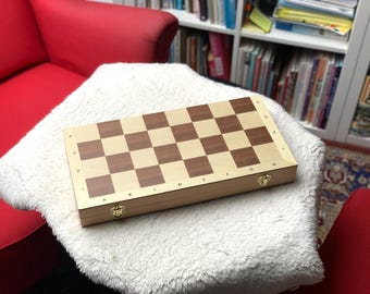 Schachspiel aus Holz, Schachbrett, Holzspiel personalisiert, Personalisiertes Spielzeug, Geschenk Kind, Geschenk Geburtstag, Schulanfang