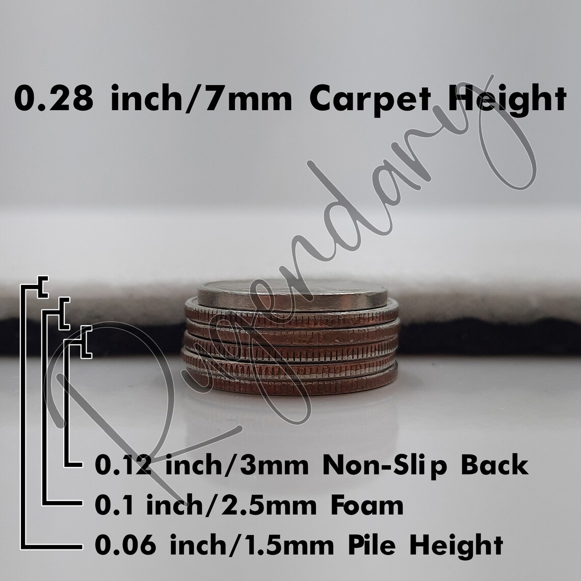 Black and White Keep off Rug Modern Area Rug for Living Room - Etsy