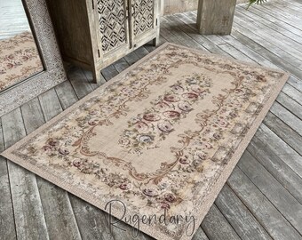 Oriental Rug, Classical Carpet, Living Room Mat, Ethnic Rug, Kitchen Decor