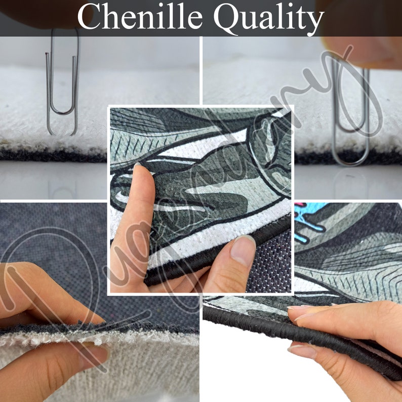 Modern Striped Printed Rug, Kitchen Area Mat, Bohemian Carpet, Living