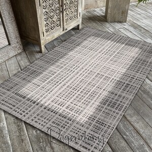 Striped Printed Rug, Kitchen Carpet, Modern Mat, Luxury Living Room Rug, Home Decor