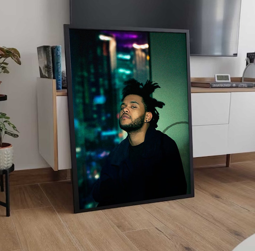 The Weeknd Kiss Land Album Cover Poster Etsy UK(05)