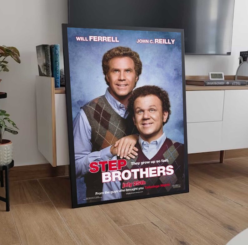Step Brothers Movie Poster Etsy