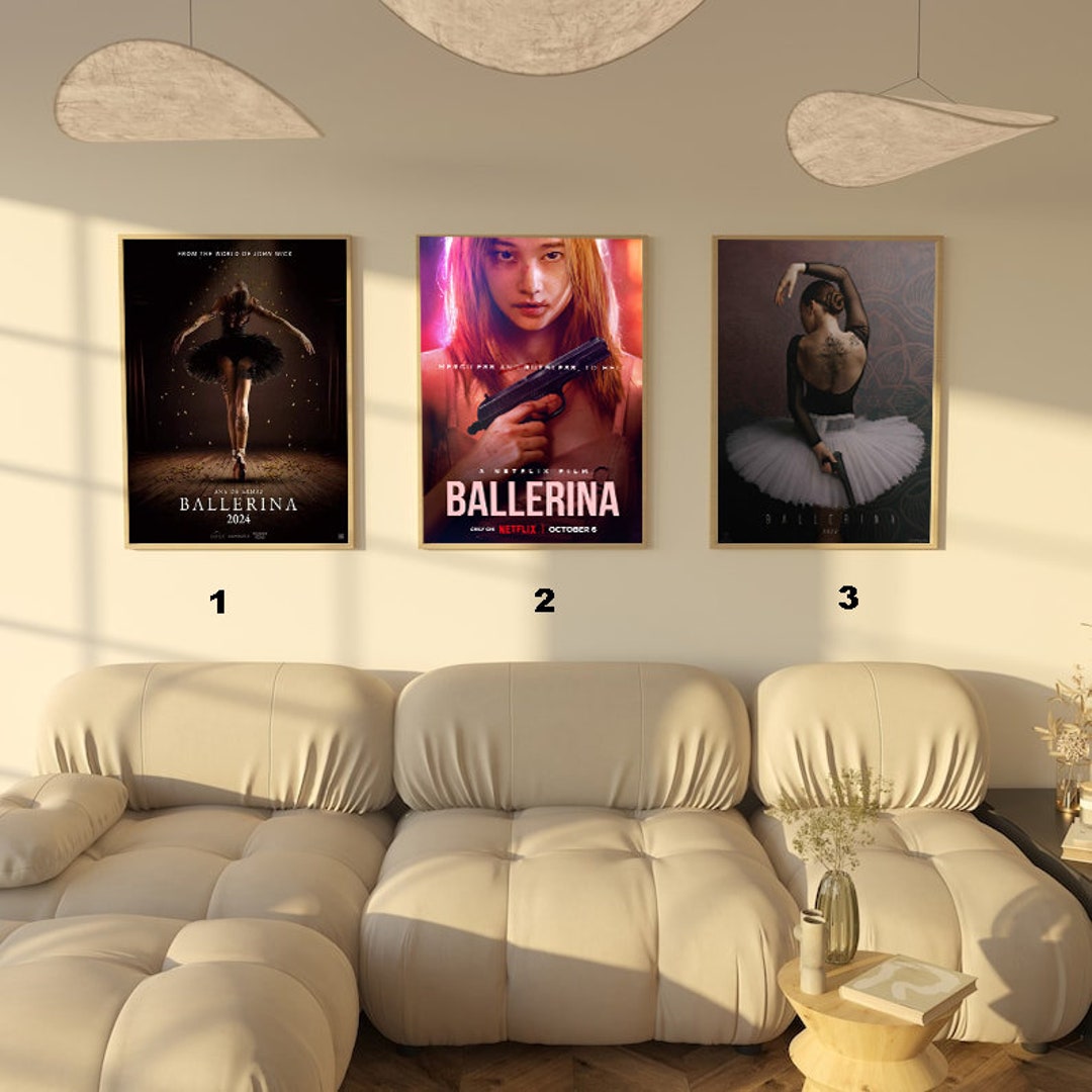 Ballerina 2024 Movie Poster Etsy