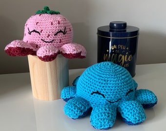 reversible crochet octopus