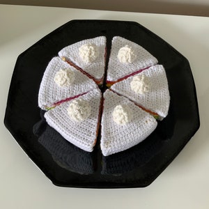 Dinette au crochet gateau a partager en coton image 2