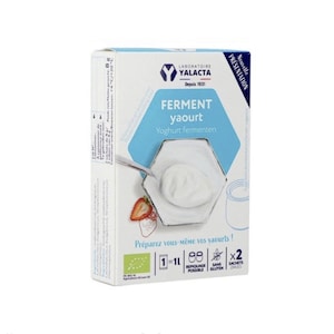 Bulgarian Yogurt starter Yalacta, French laboratory, foodie Homemade food yogurt transplanting possible Normandy France Traditional food