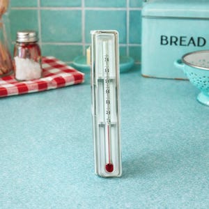 Thermometer for yoghurt maker without electricity, French laboratory, France, handmade, traditional food, healthy food, fermentation