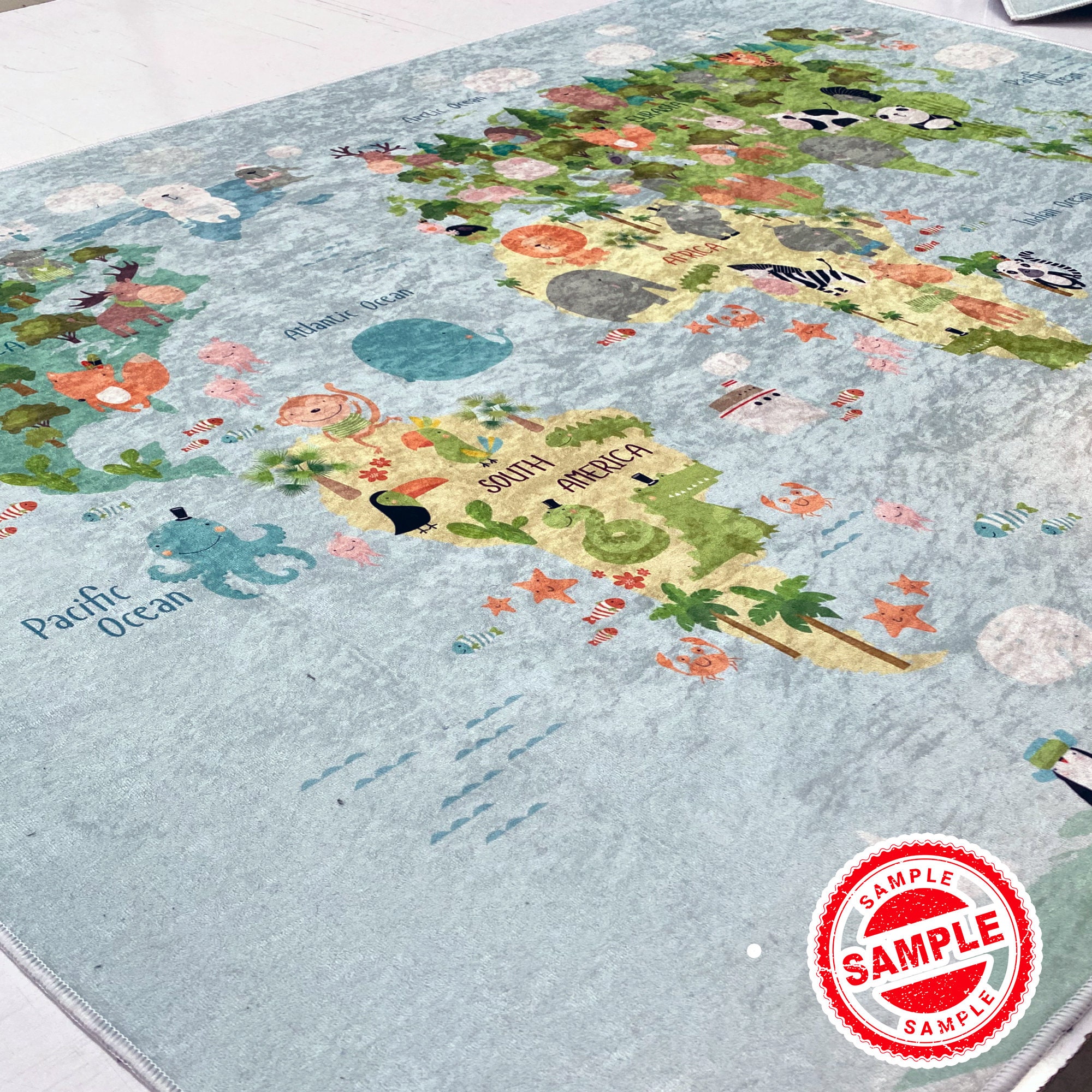 Discover Map Rug, Middle Earth Map Rug, Saloon Rug,Earth rug, Modern rug