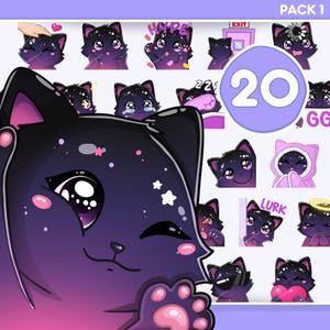Twitch、Discord、Tiktok、ストリーミング電子チャットごとに感情表現、20 個の感情表現が可能