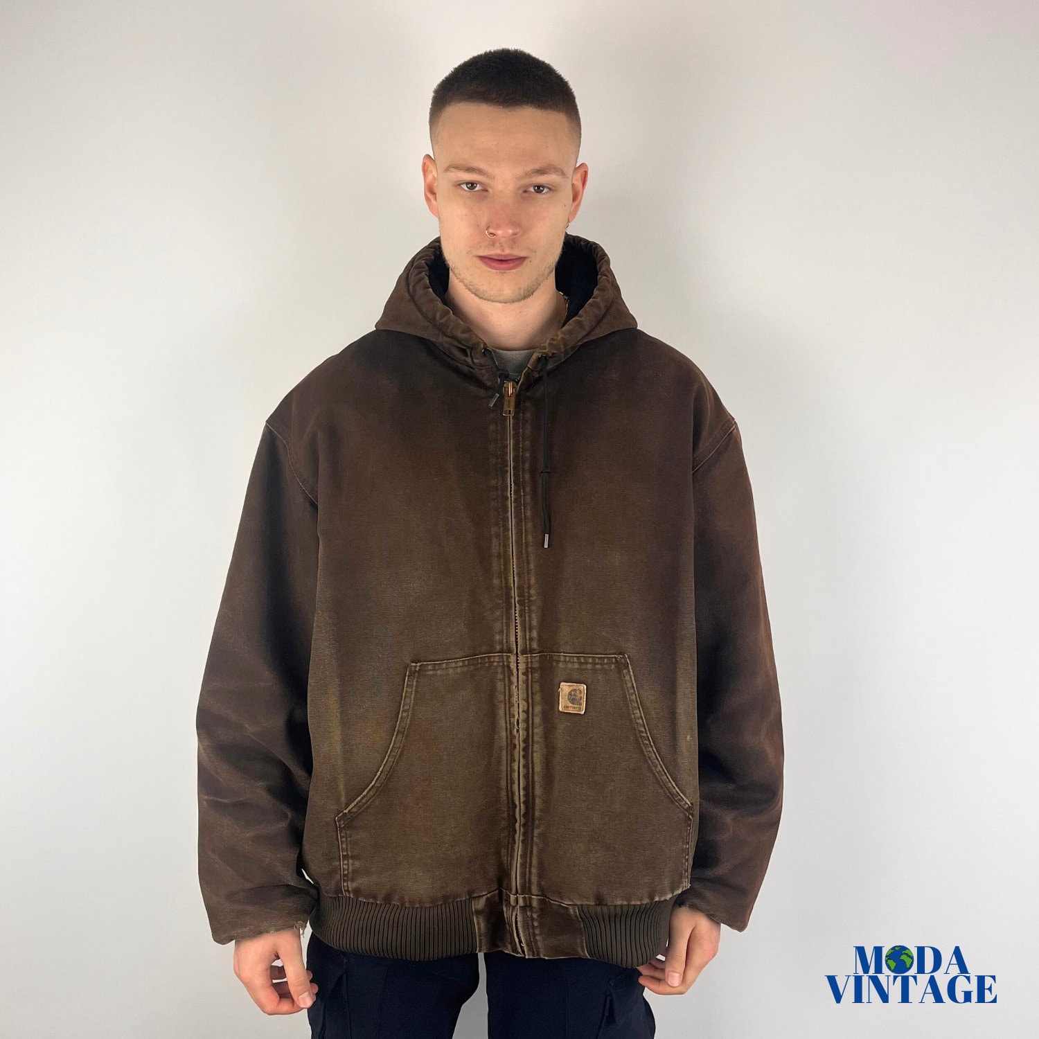 Vintage Brown Carhartt Active Workwear Jacket - Etsy