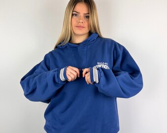 Vintage Y2K Blue NFL Pro Line Starter x Dallas Cowboys Hoodie