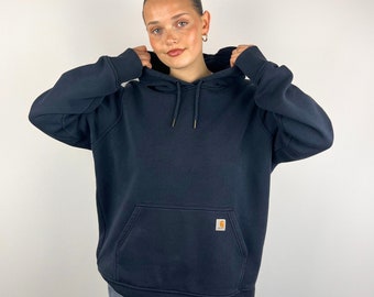 Y2K Navy Carhartt Hoodie