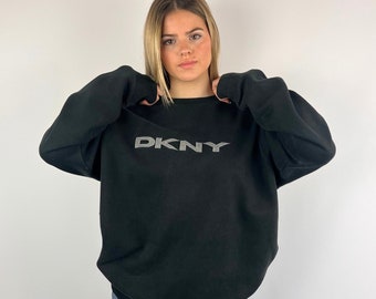 Vintage Y2K Schwarzes DKNY Sweatshirt