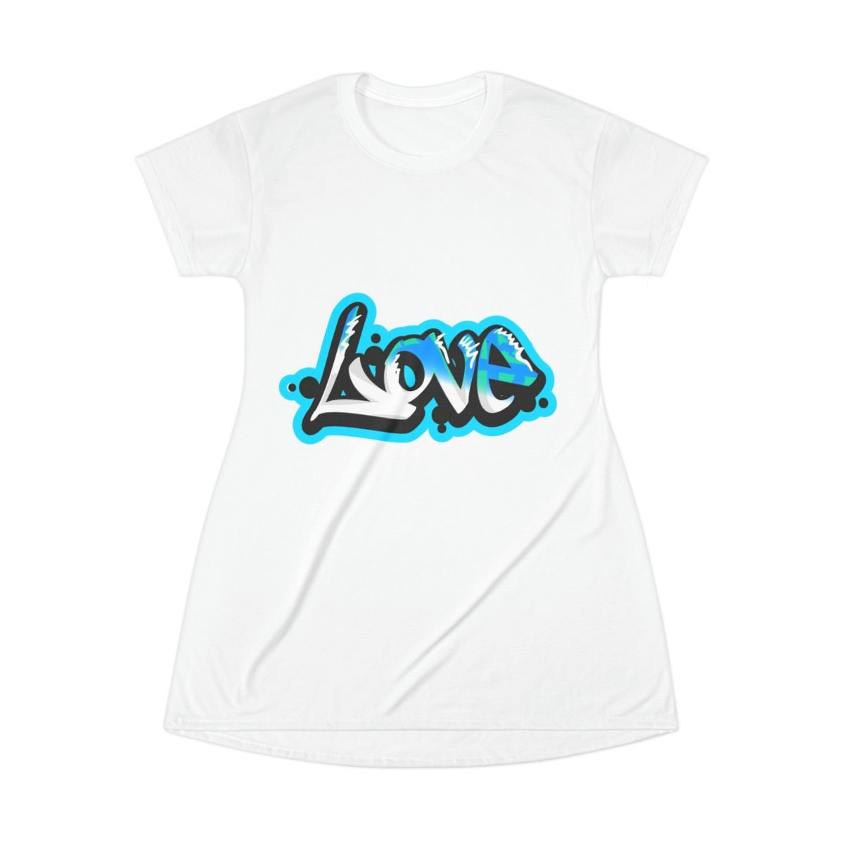 love t shirt dress Love T-Shirt Dress
