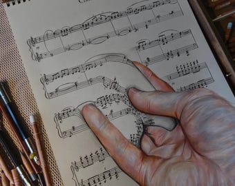 Clair De Lune - signed print