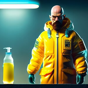 Walter White at work