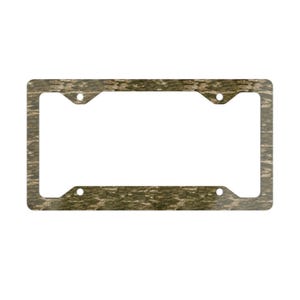 Camo Metal License Plate Frame In Bottomland Camo Original