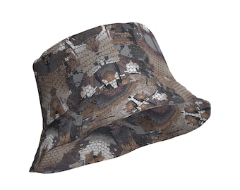 Reversible Camo Hunting Hat With Old Timber School Camo Optifade