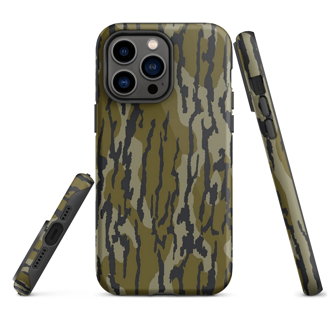 Camo Tough Case for iPhone Mossy Oak Bottomland Etsy