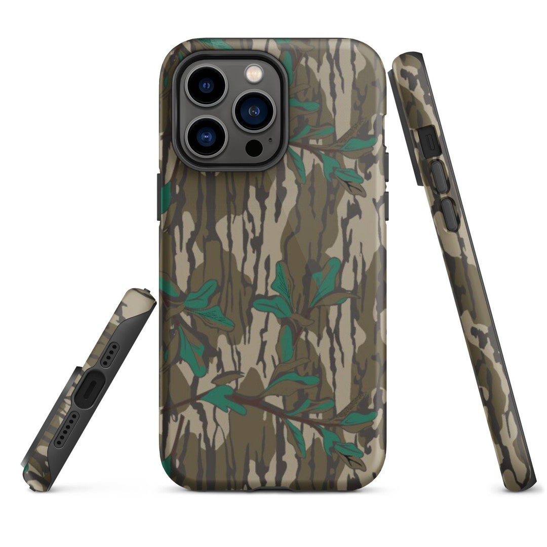 Camo Tough Case for Iphone® Mossy Oak Greenleaf Etsy
