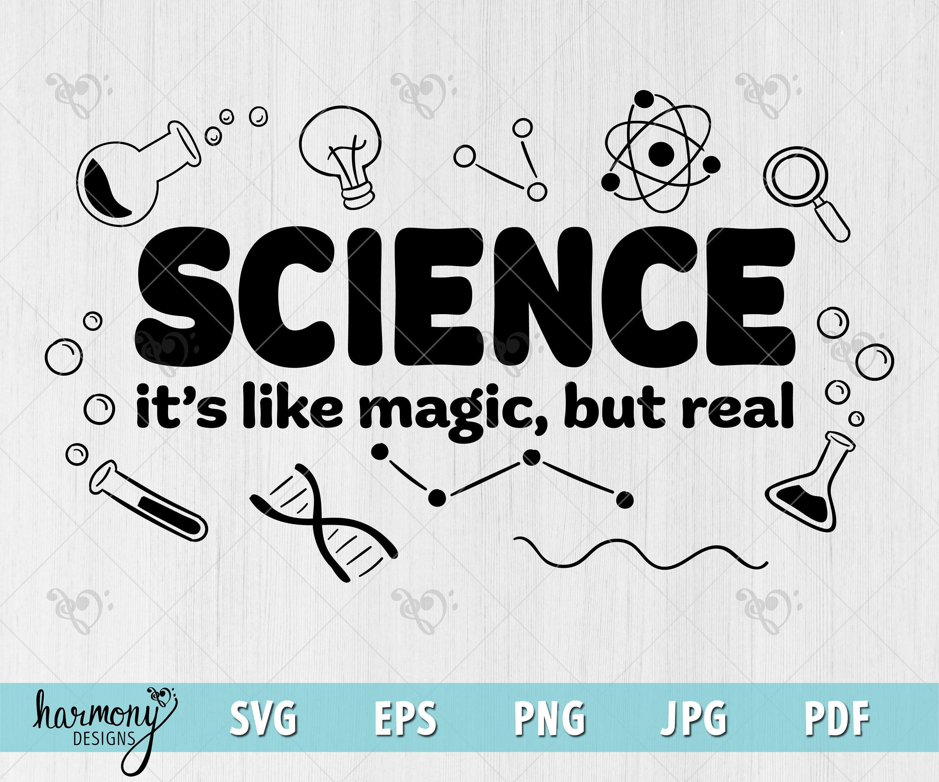 Science Like Magic SVG PNG | Science Teacher Gift (digital Download) - Etsy