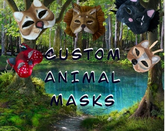 LOGOFUN 10 Pcs Cat Masks for Kids Therian Mask White Paper Blank DIY  Unpainted Animal Mask Cosplay Halloween Masquerade Party Costume  Accessories - Yahoo Shopping